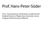 Prof. Hans-Peter Soder