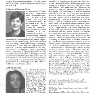 2011-2012 - Entry in the encyclopedia „Who's Who” of Women of Success in Germany, Published by AG. Zug, Switzerland